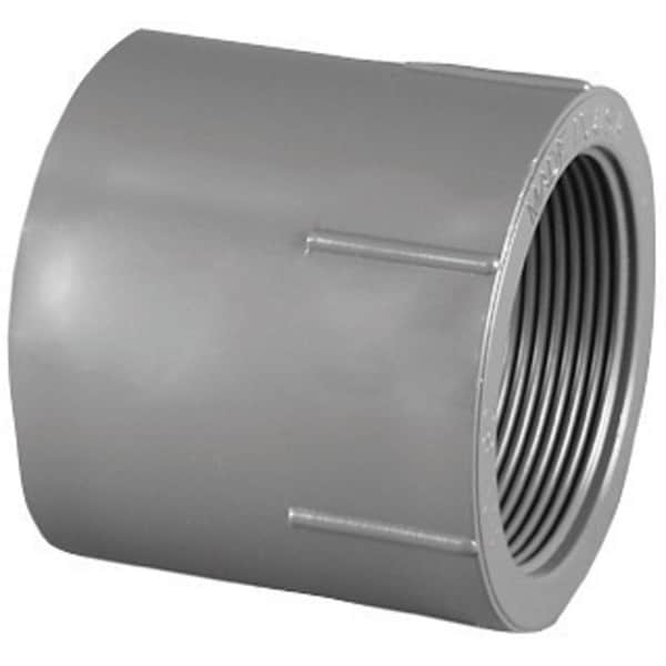 Charlotte Pipe And Foundry Charlotte Pipe Schedule 80 1-1/2 in. Slip X 1-1/2 in. D FPT PVC Pipe Adapter 1 pk PVC 08101 1800 - main